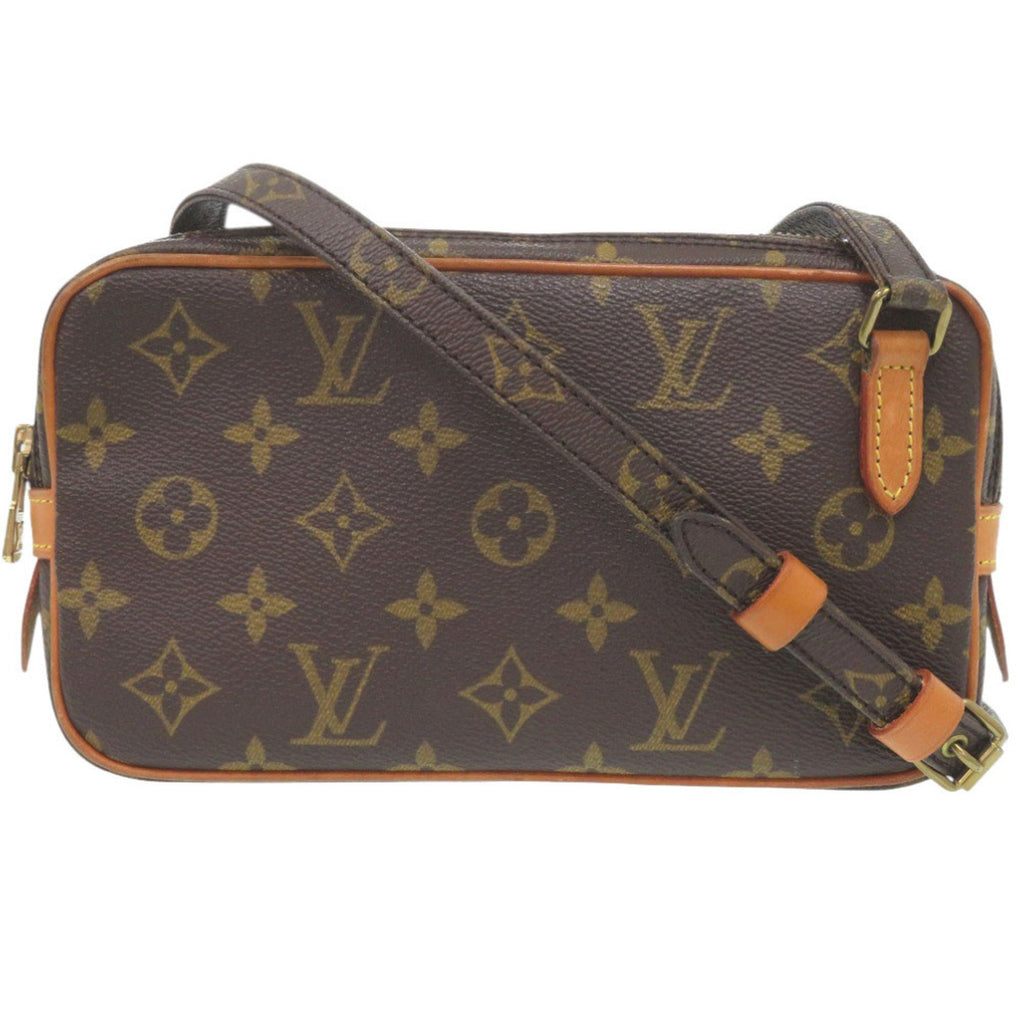 Louis Vuitton Brown Monogram Canvas Shoulder Bag