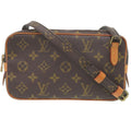 Louis Vuitton Brown Monogram Canvas Shoulder Bag