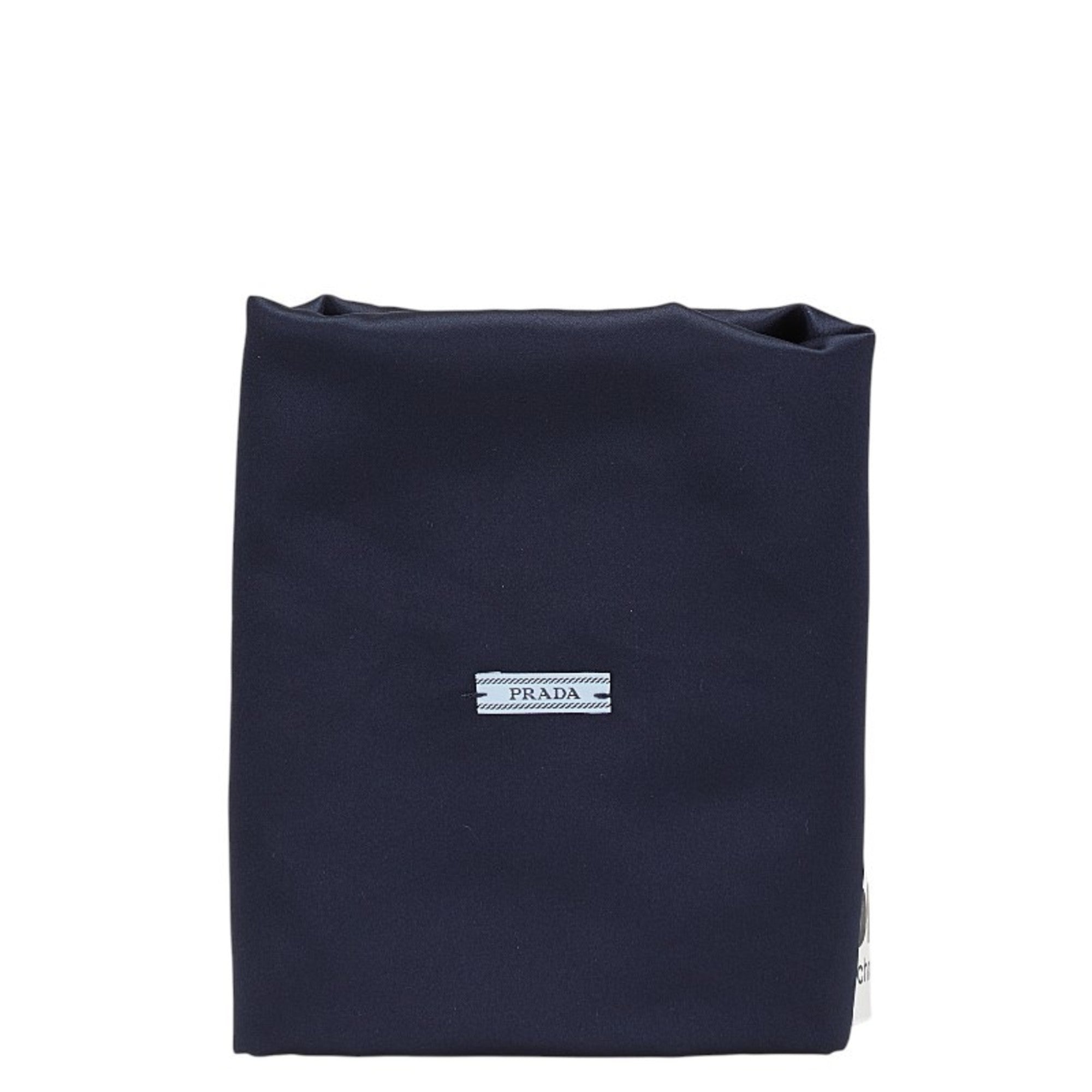 Prada Navy Nylon Pouch