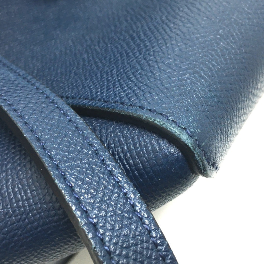 Celine Navy Leather Handbag
