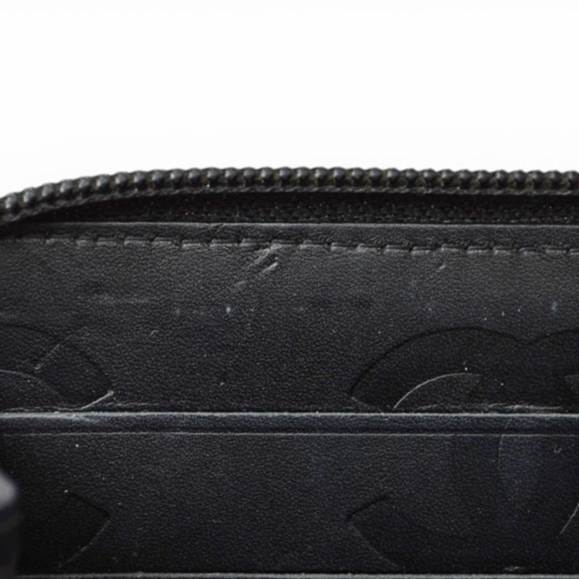 Chanel Black Cambon Ligne Long Wallet (Bi-Fold)