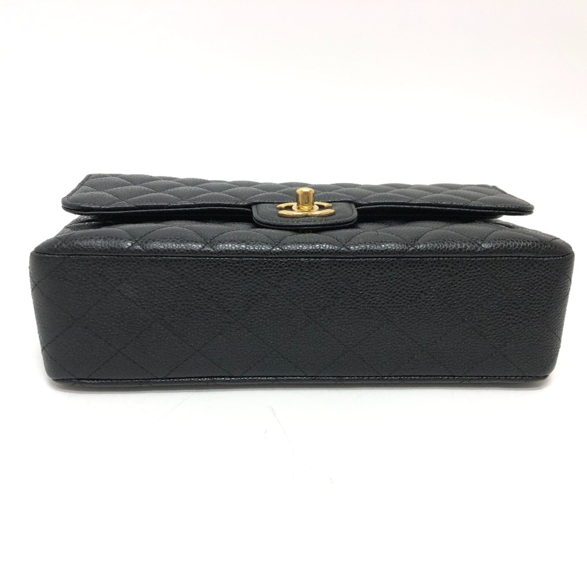 Chanel Black Leather Shoulder Bag