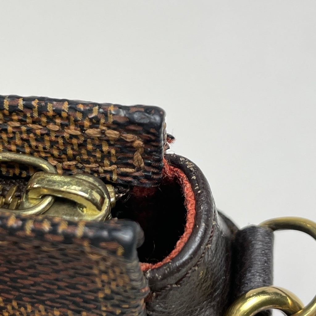 Louis Vuitton Brown Damier Canvas Pouch