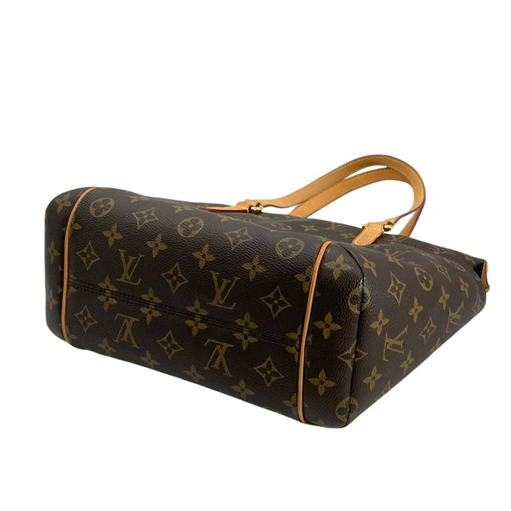 Louis Vuitton Brown Monogram Canvas Tote Bag
