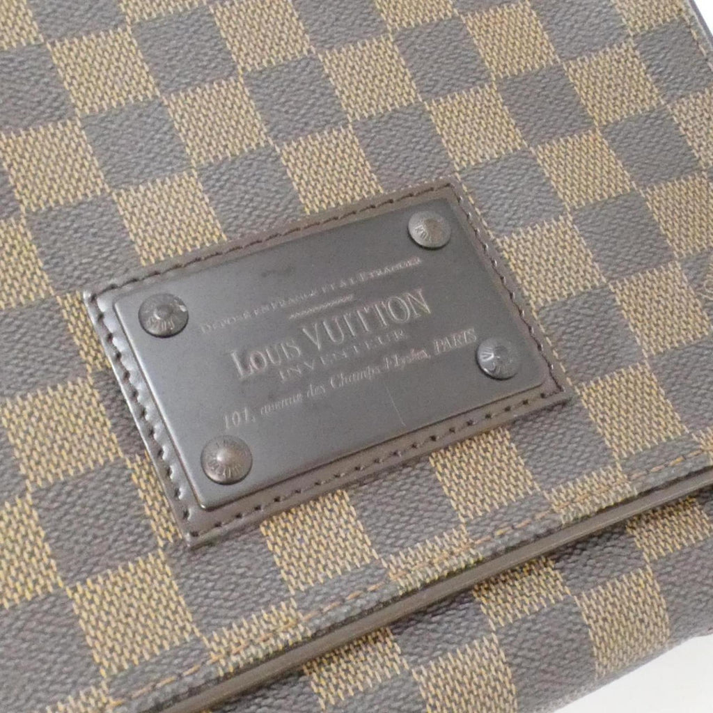 Louis Vuitton Ebene Coated Canvas Shoulder Bag
