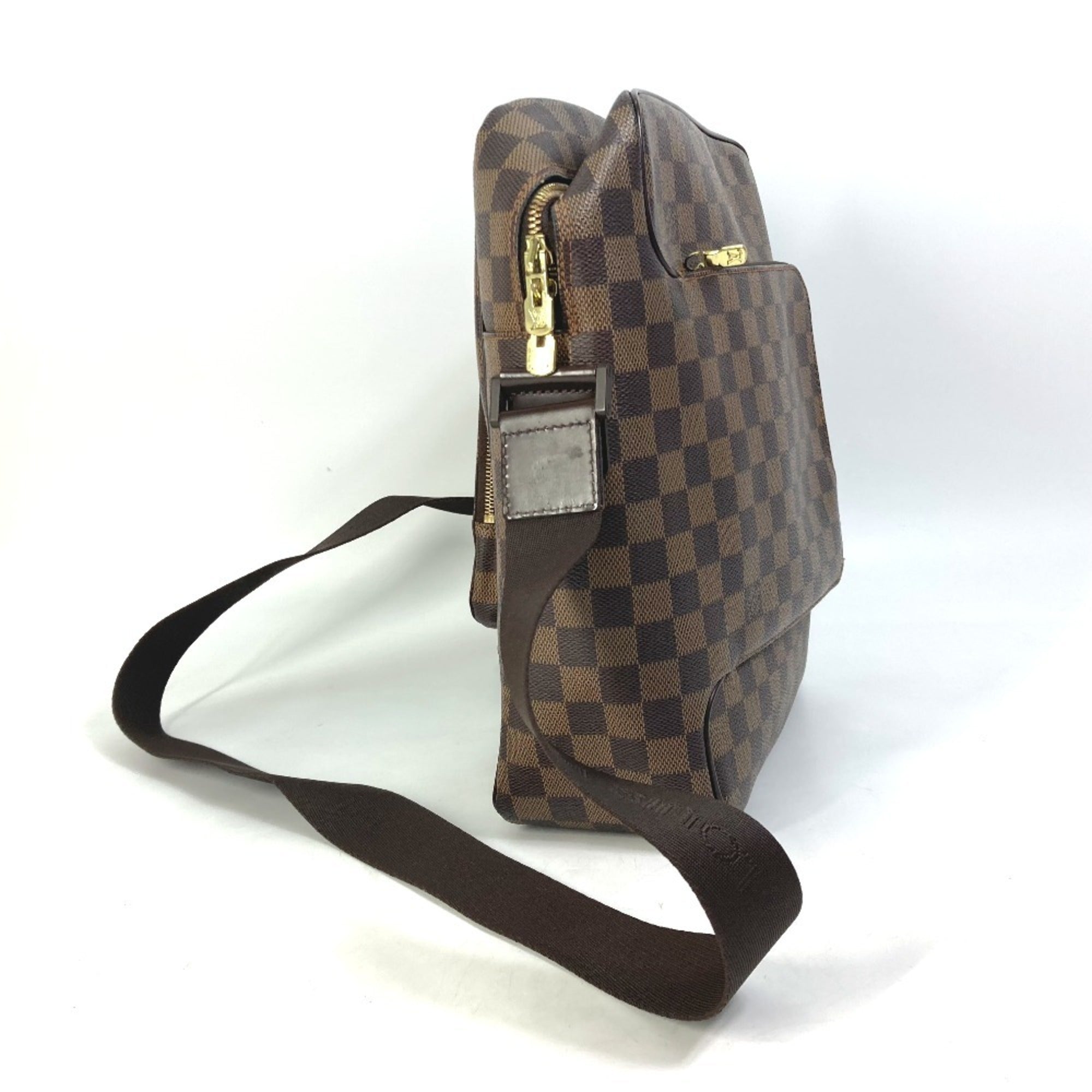 Louis Vuitton Brown Damier Canvas Ebene Damier Canvas Shoulder Bag
