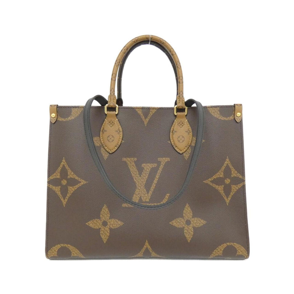 Louis Vuitton Marron Coated Canvas Handbag