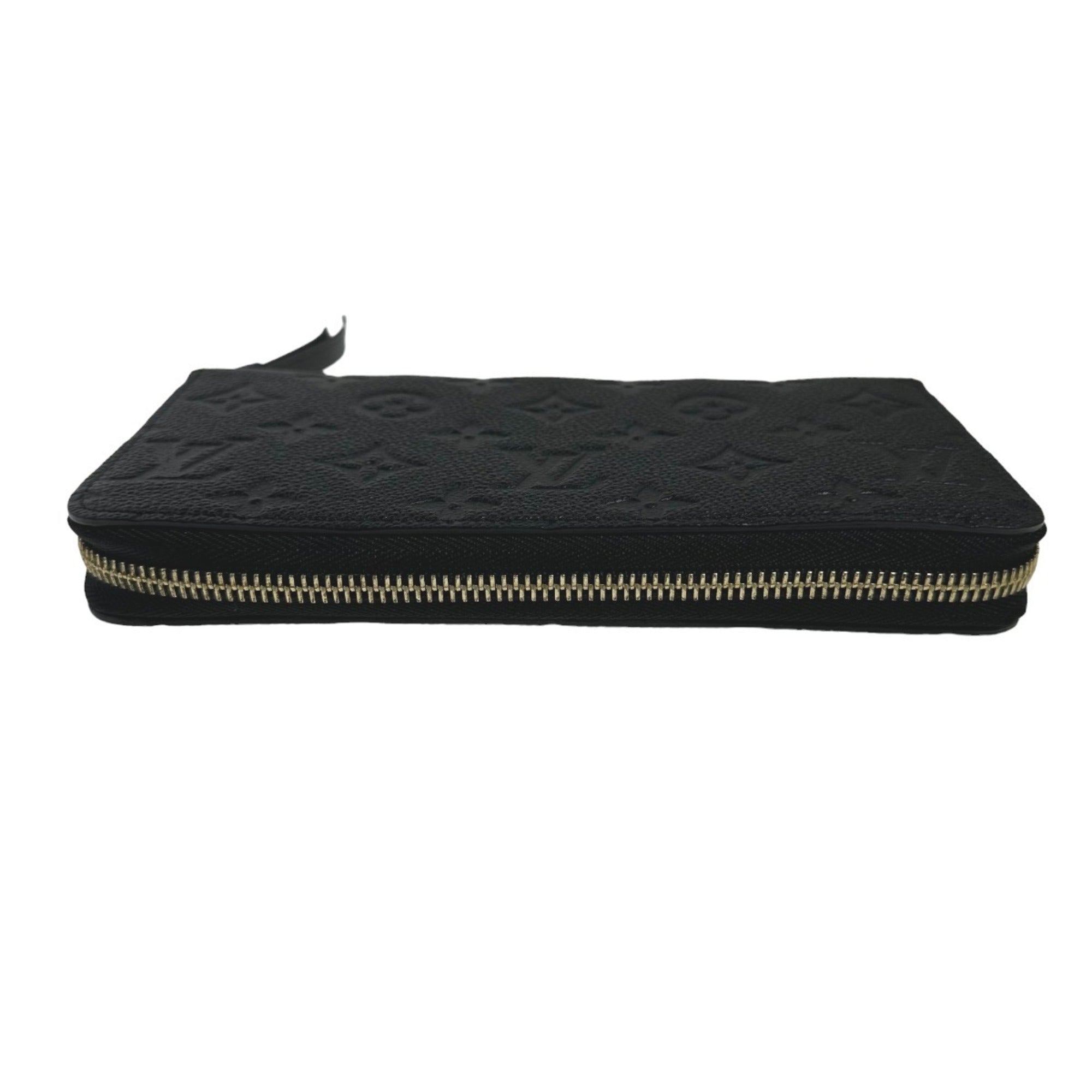 Louis Vuitton Black Monogram Empreinte Long Wallet