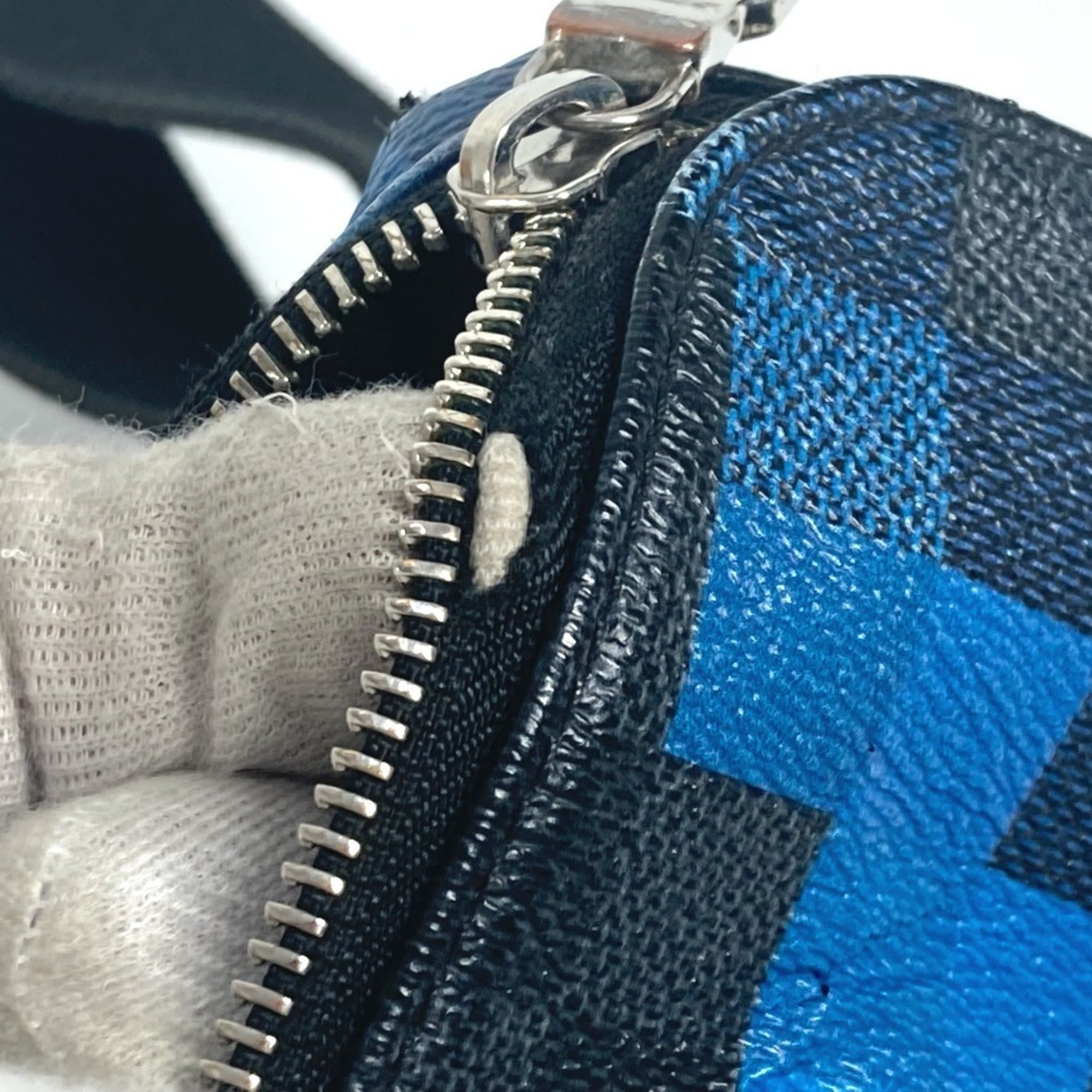 Louis Vuitton Damier Graphite Black Blue Damier Graphite Shoulder Bag Sling Bag