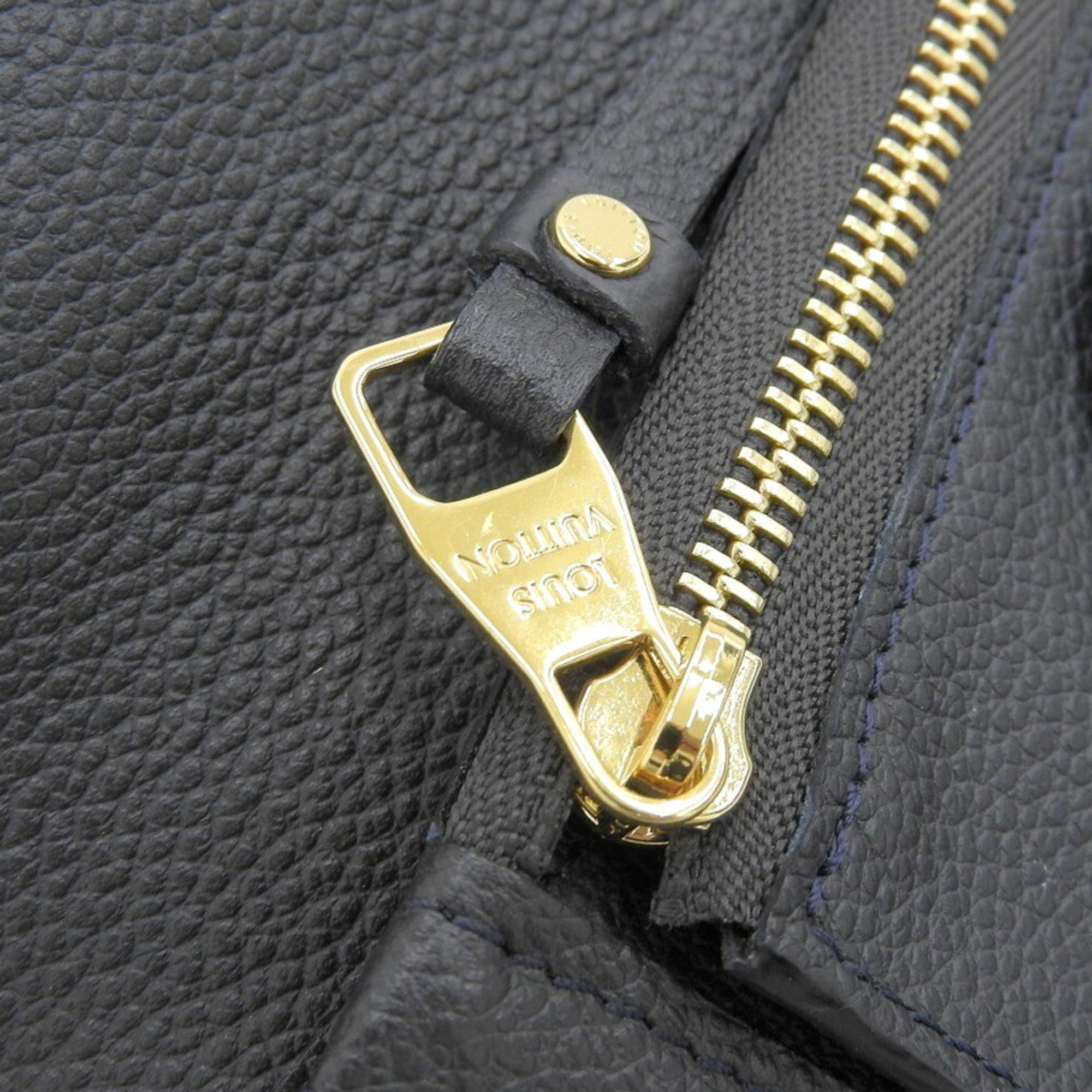 Louis Vuitton Infini Navy Monogram Empreinte Long Wallet (Tri-Fold)