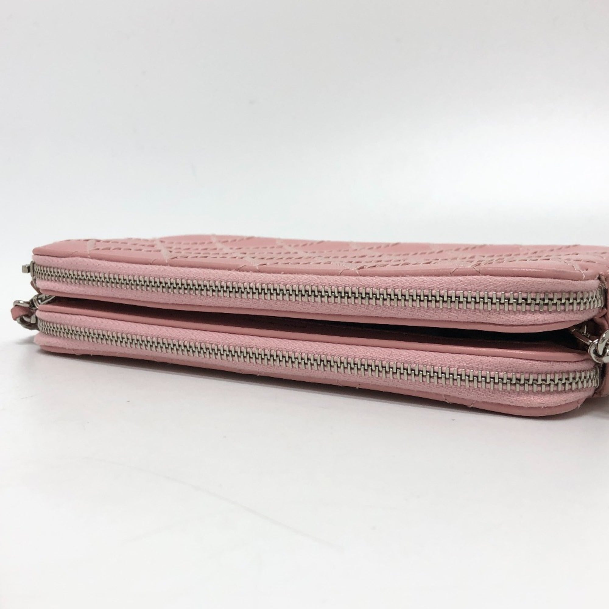 Chanel Pink Leather Shoulder Bag