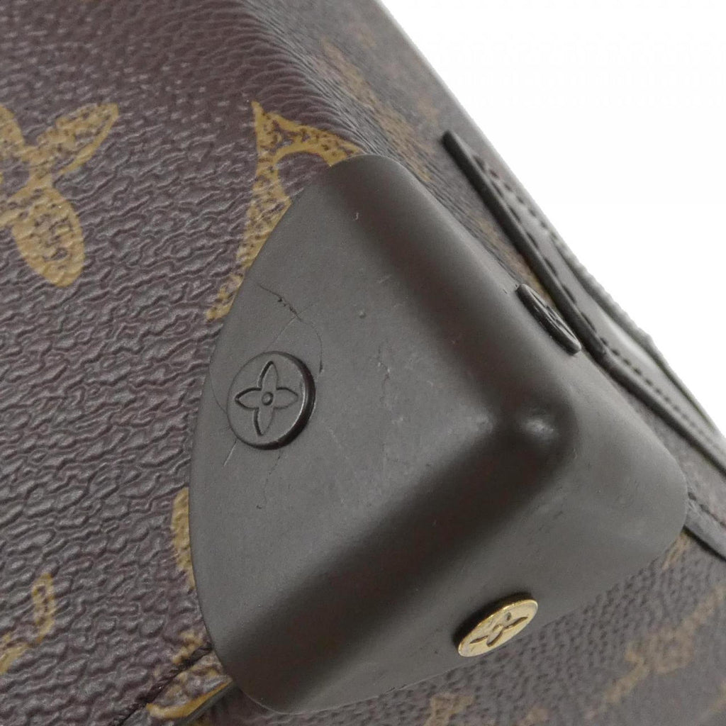 Louis Vuitton Marron Coated Canvas Handbag
