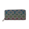 Louis Vuitton Gray Leather Long Wallet