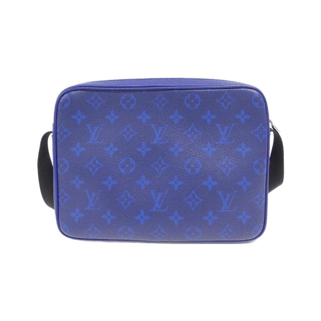 Louis Vuitton Cobalt Coated Canvas Leather Shoulder Bag