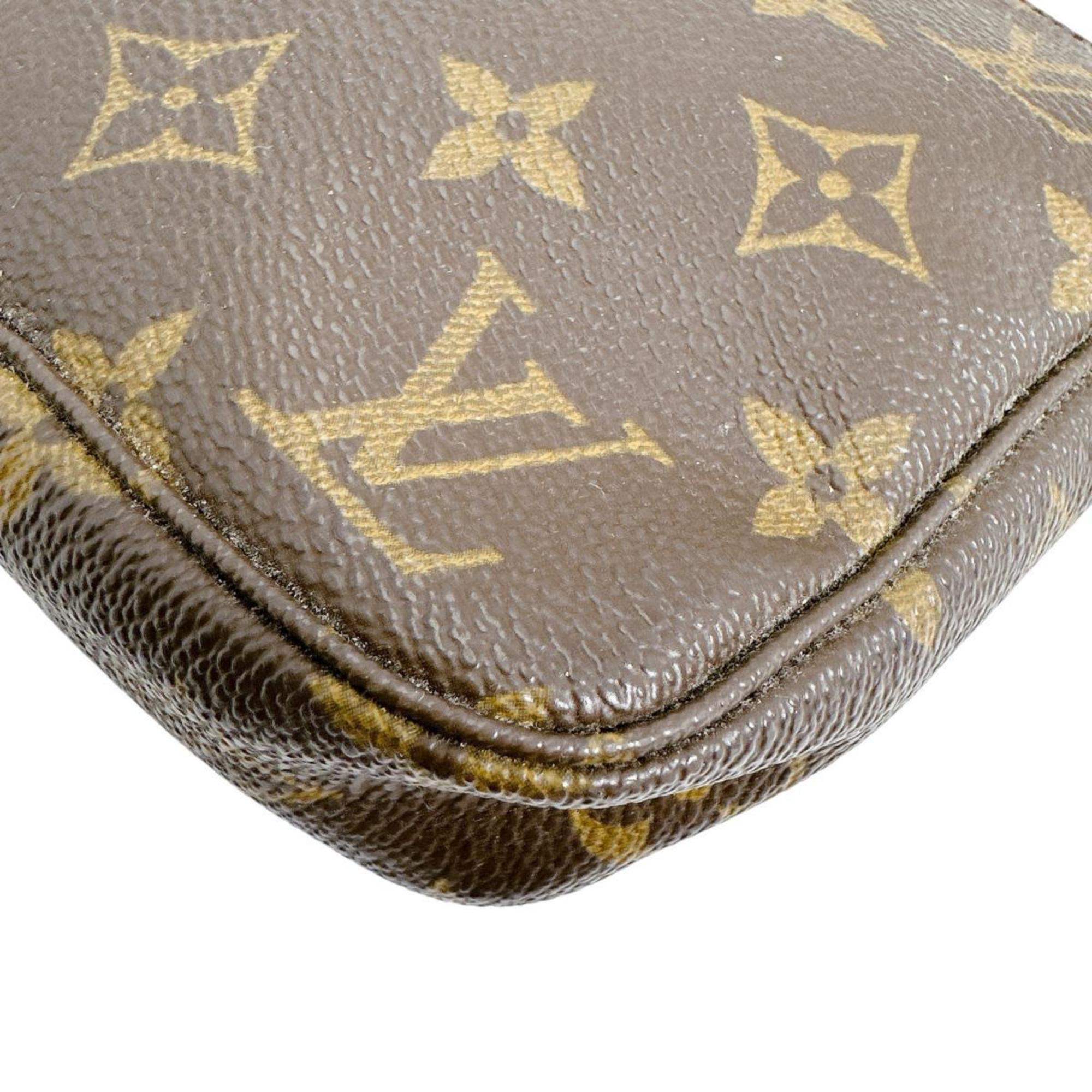Louis Vuitton Monogram Brown Monogram Pochette Pouch Shoulder Bag