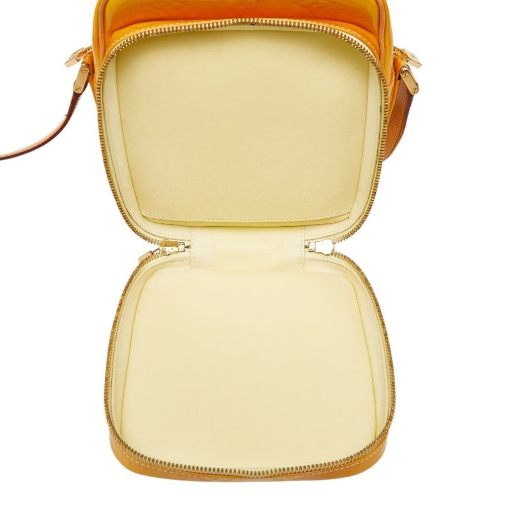 Louis Vuitton Yellow Patent Leather Shoulder Bag