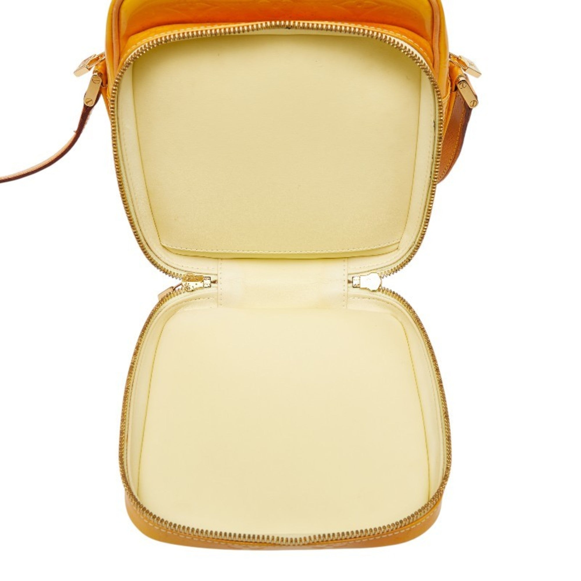 Louis Vuitton Yellow Patent Leather Shoulder Bag