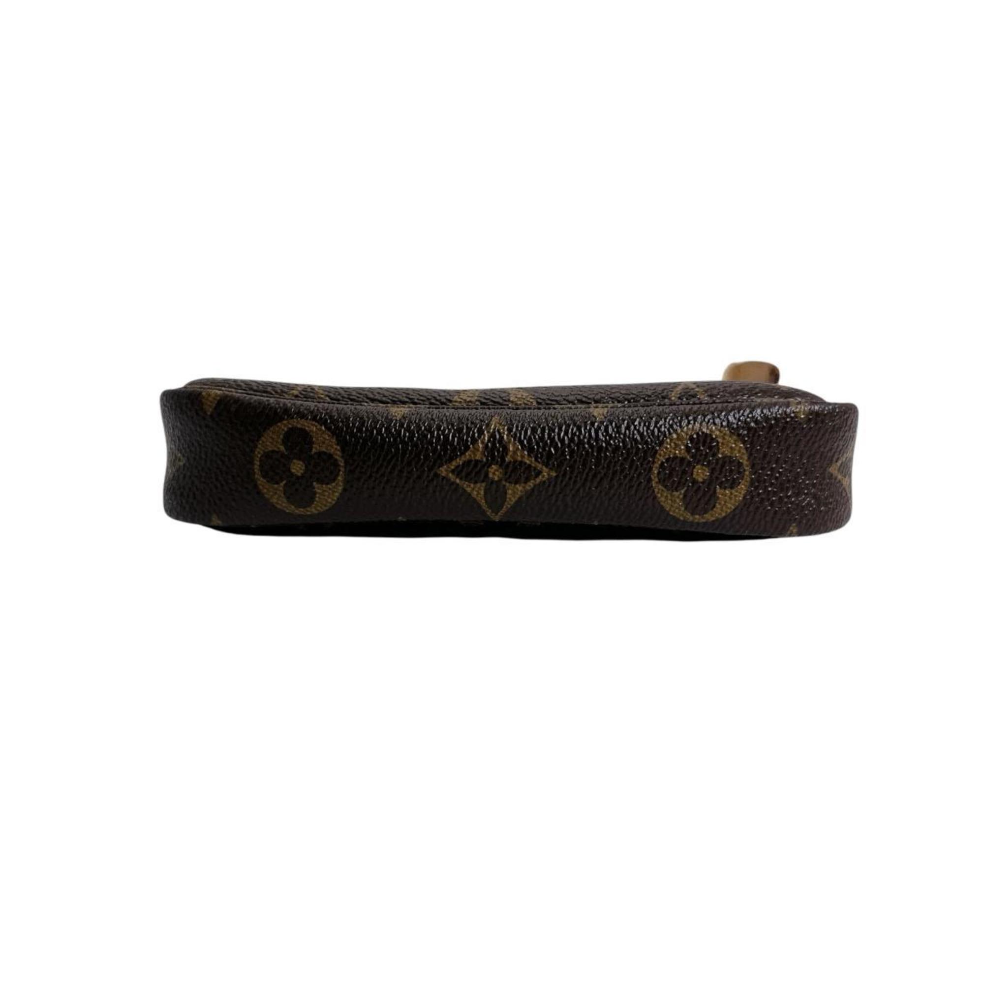 Louis Vuitton Brown Monogram Monogram Handbag Pochette Pouch