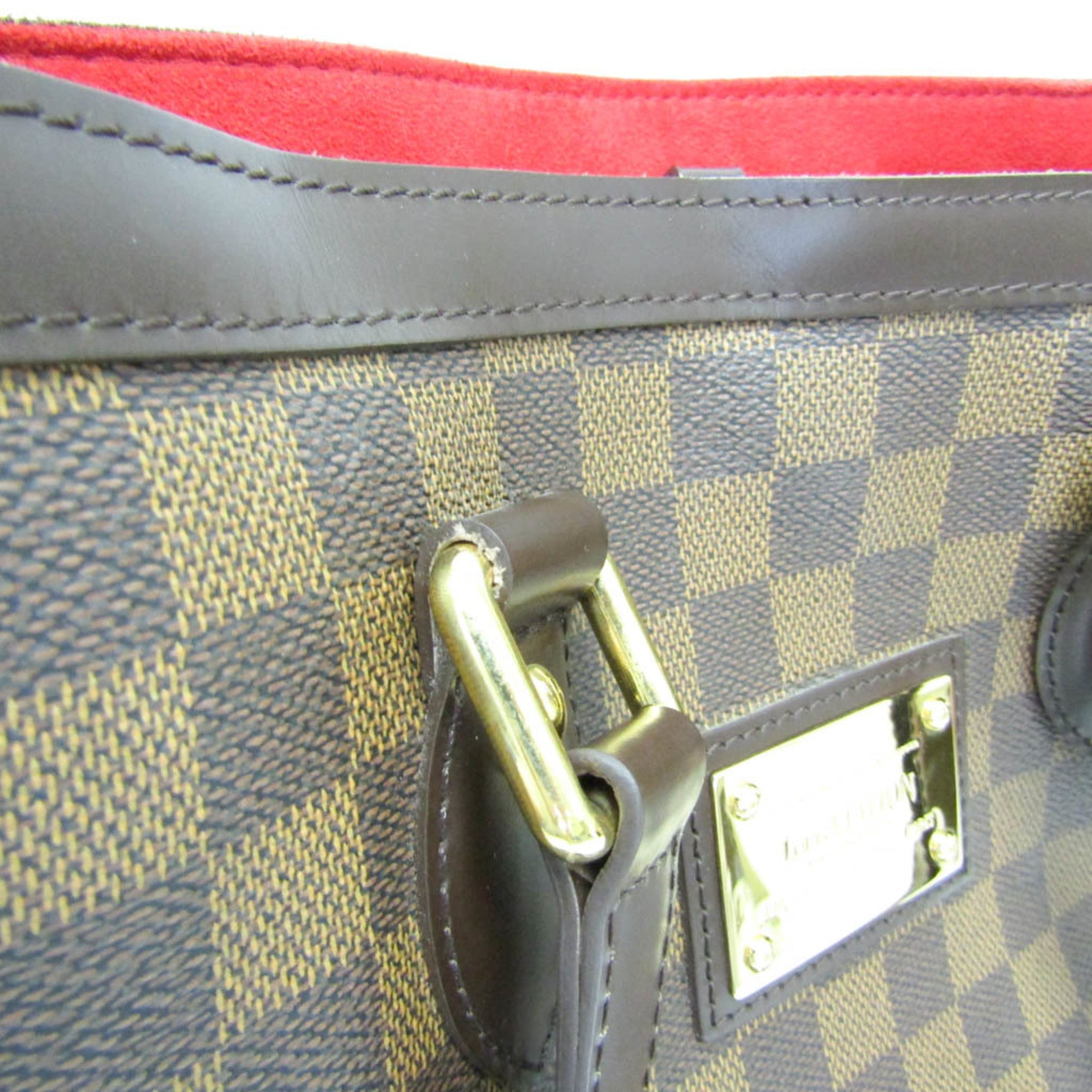 Louis Vuitton Damier Ebene Damier Canvas Handbag