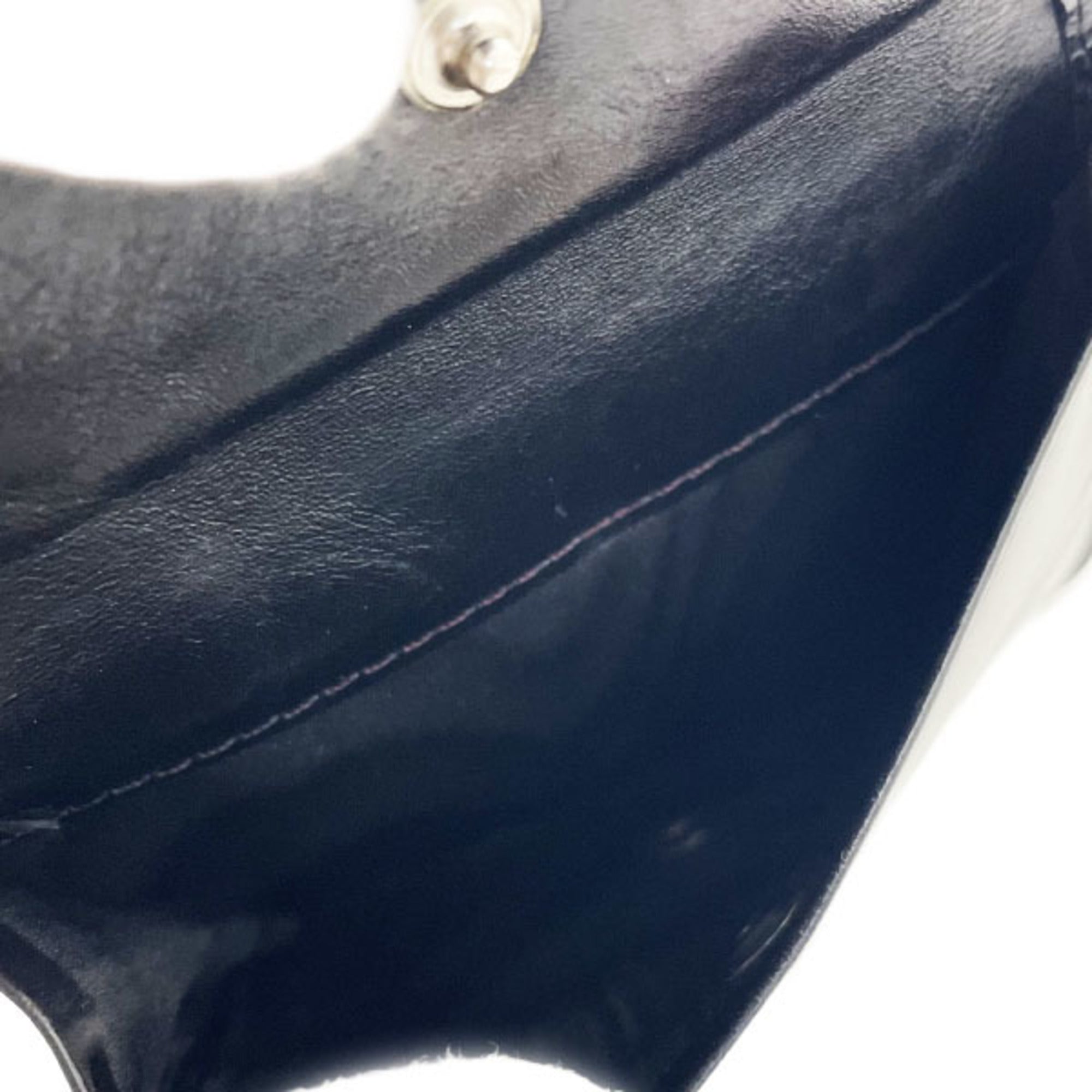 Prada Black Nylon Leather Wallet (Tri-Fold)