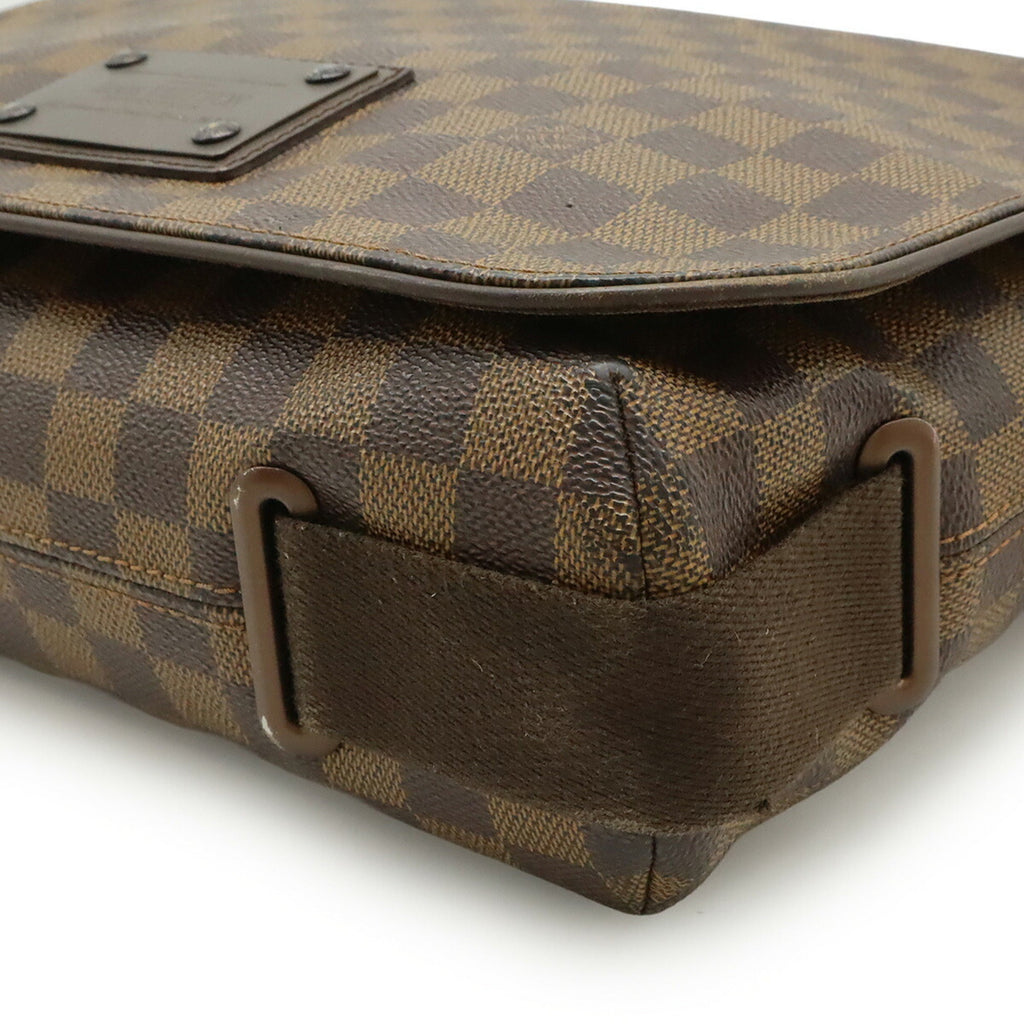 Louis Vuitton Brown Damier Canvas Pvc Shoulder Bag