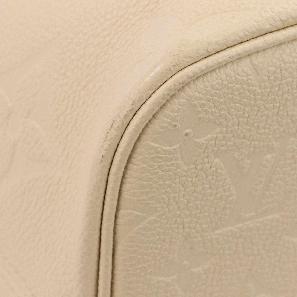 Louis Vuitton Cream Monogram Empreinte Tote Bag