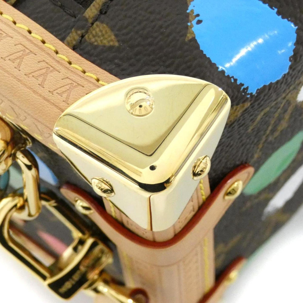 Louis Vuitton Brown Multi-Color Coated Canvas Shoulder Bag