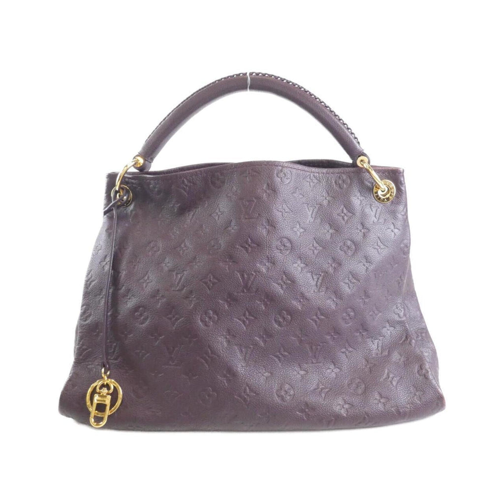Louis Vuitton Leopard Purple Leather Shoulder Bag