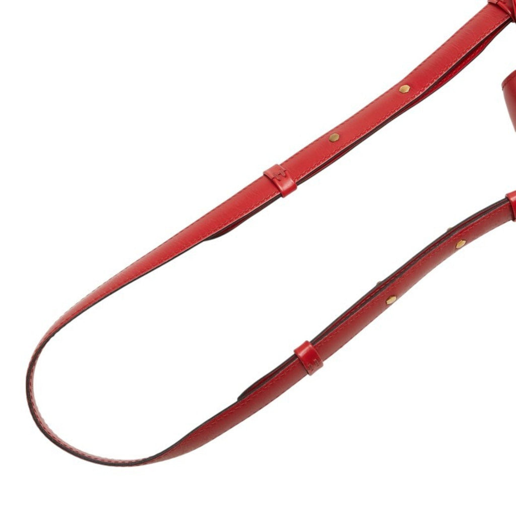 Louis Vuitton Castilian Red Leather Shoulder Bag