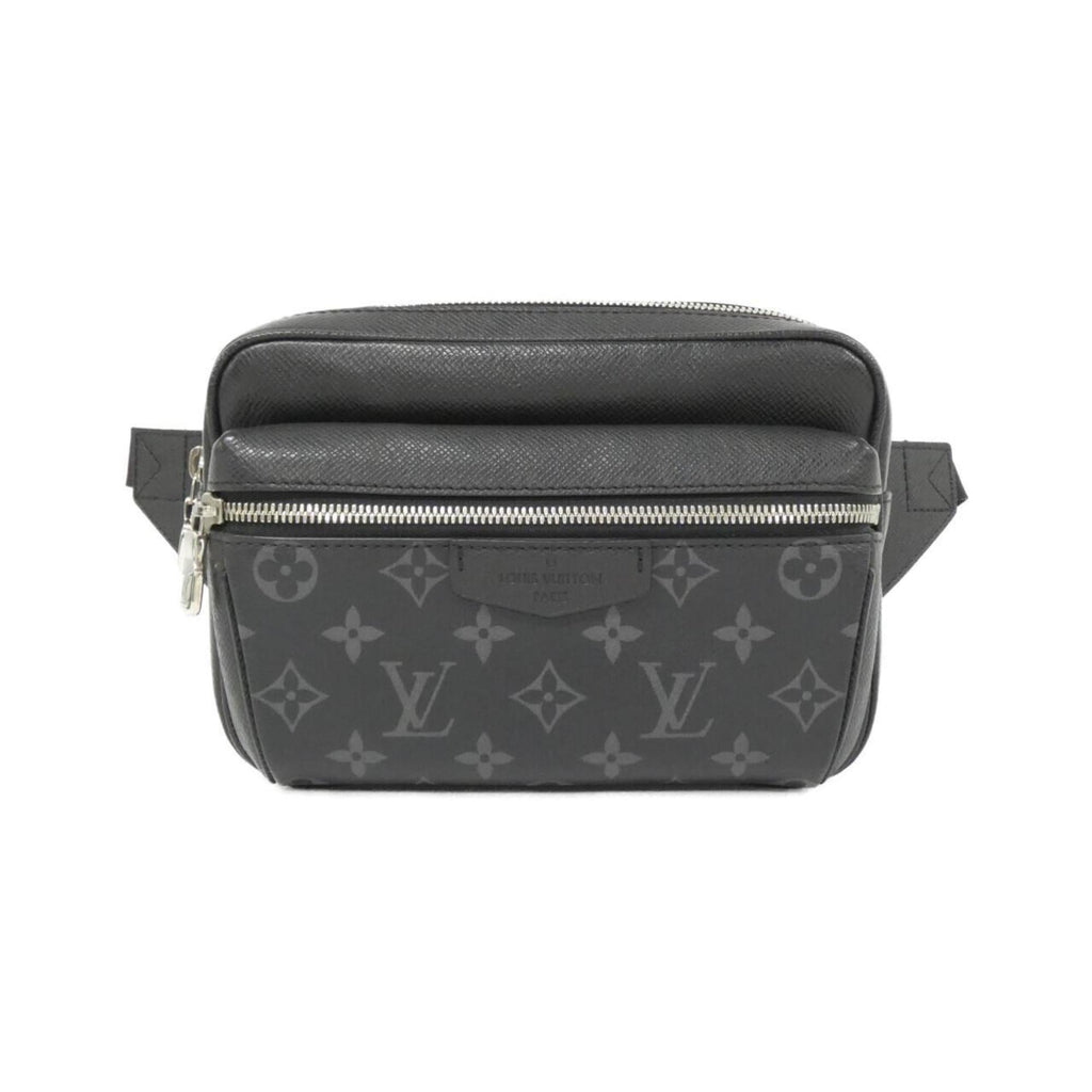 Louis Vuitton Black Coated Canvas Shoulder Bag