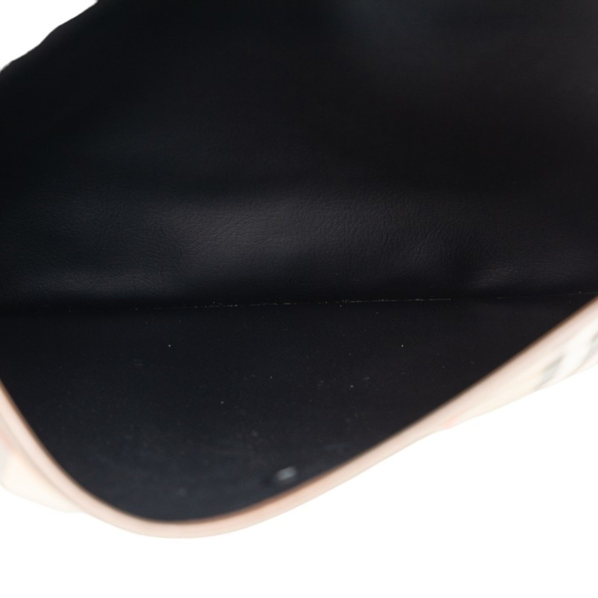 Burberry Beige Canvas Leather Clutch Bag