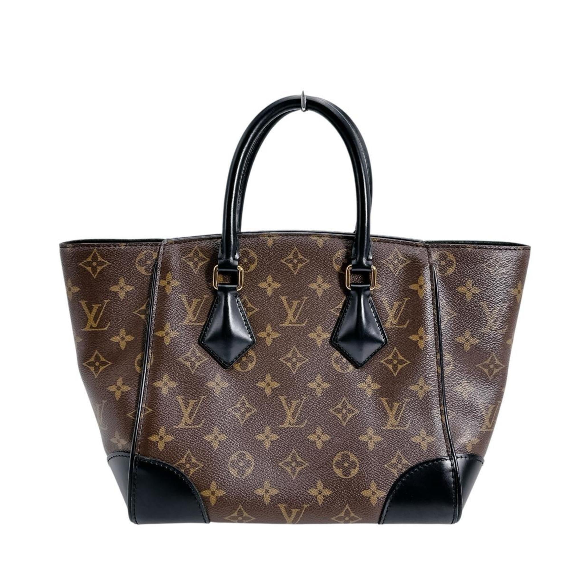 Louis Vuitton Brown Monogram Canvas Handbag