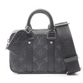 Louis Vuitton Black Monogram Eclipse Coated Canvas Leather Handbag