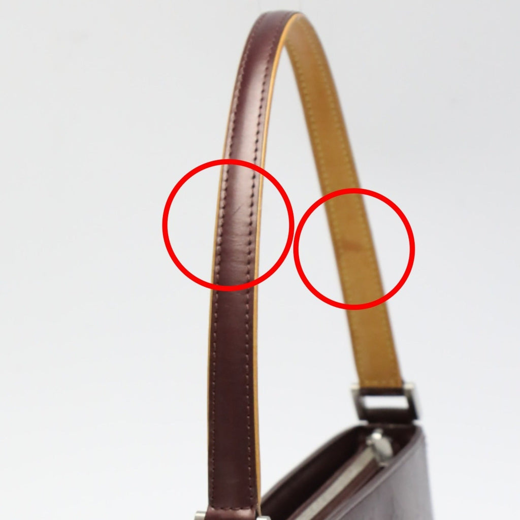 Louis Vuitton Monogram Red Color Violet Monogram Mat Handbag