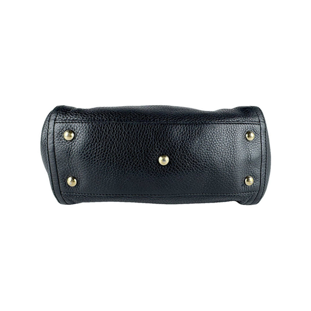 Gucci Black Leather Handbag Shoulder Bag (Pre-Owned)