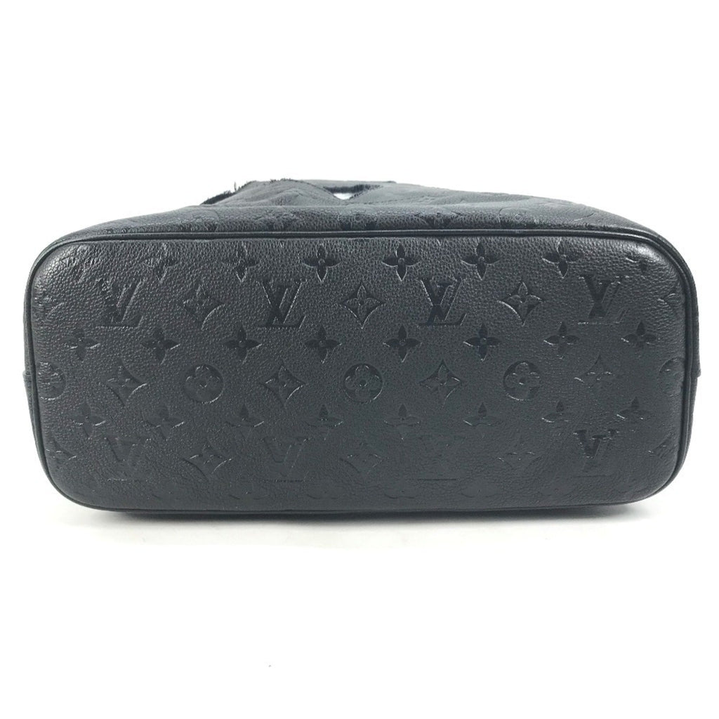 Louis Vuitton Black Noir Monogram Empreinte Shoulder Bag Tote Bag