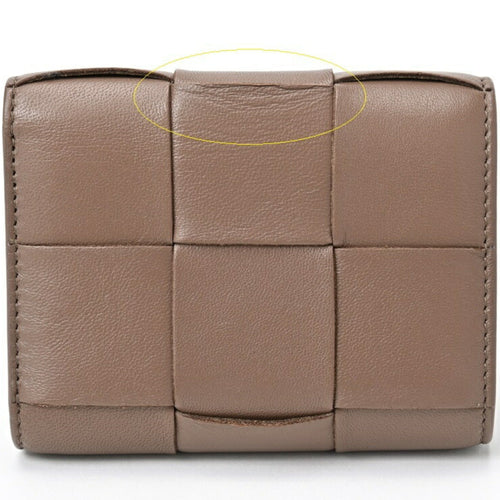Bottega Veneta Leather Wallet (Tri-Fold)