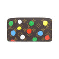 Louis Vuitton Marron Coated Canvas Long Wallet