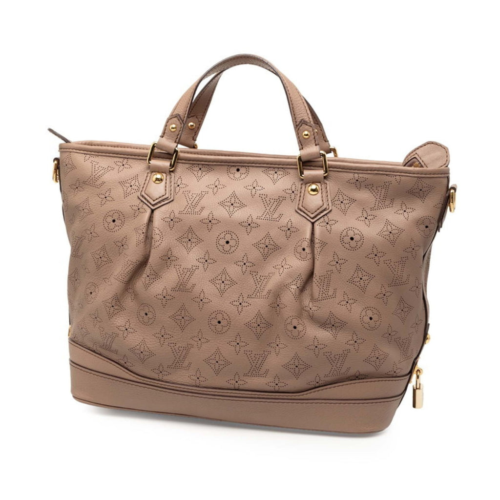 Louis Vuitton Monogram Brown Leather Handbag Shoulder Bag