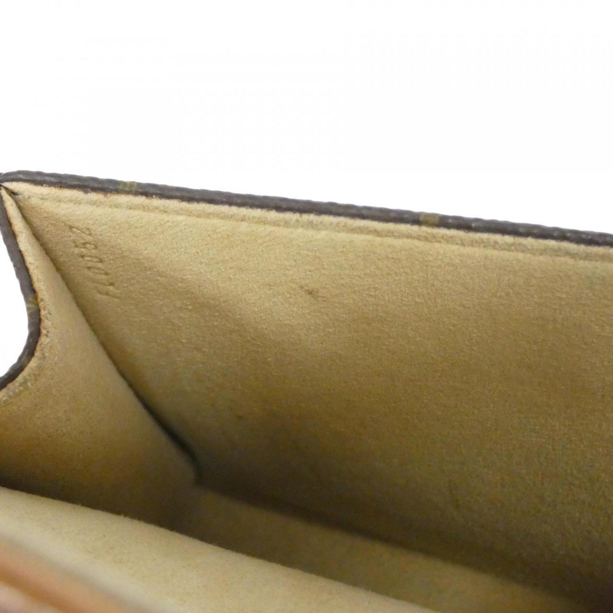 Louis Vuitton Marron Coated Canvas Fanny Pack Pochette