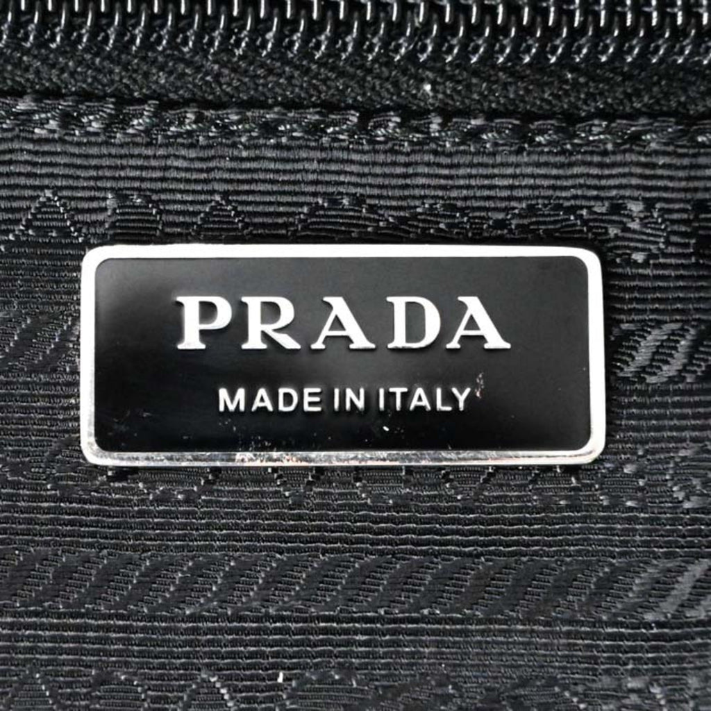 Prada Black Nylon Tessuto Shoulder Bag