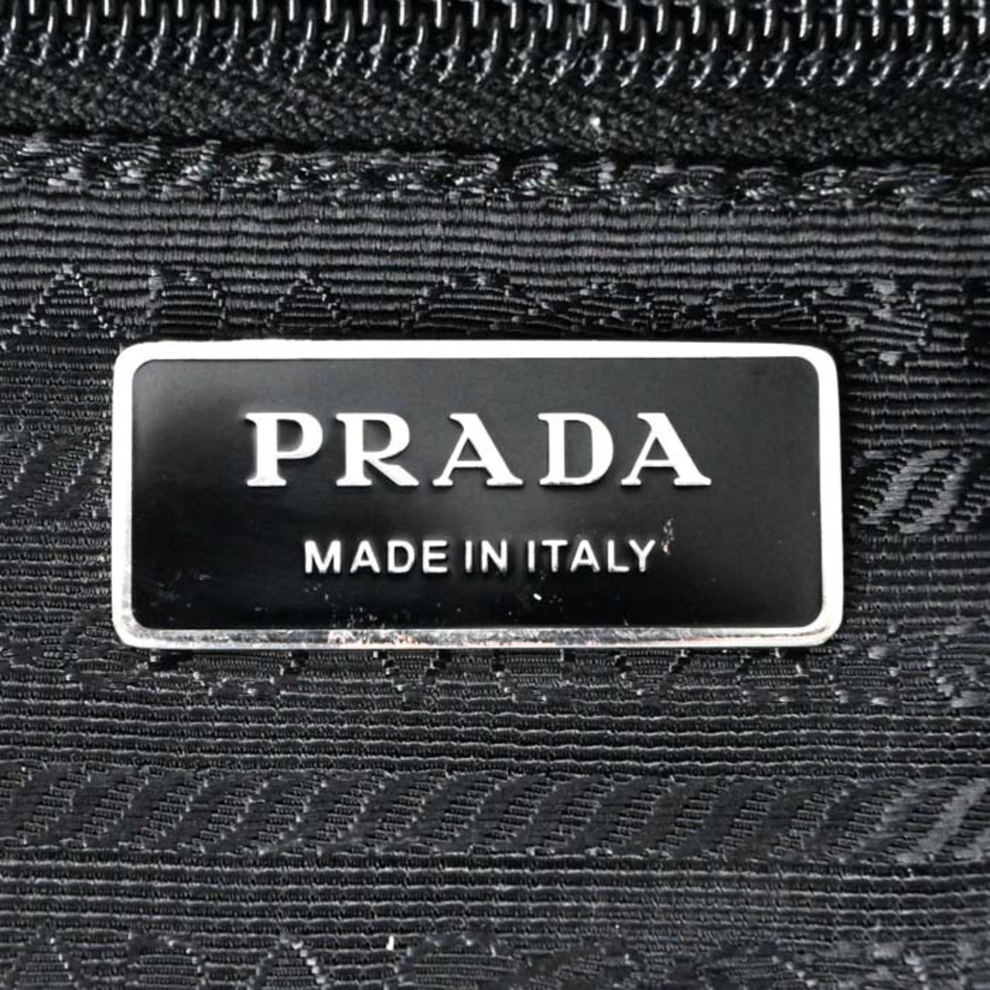 Prada Black Nylon Tessuto Shoulder Bag