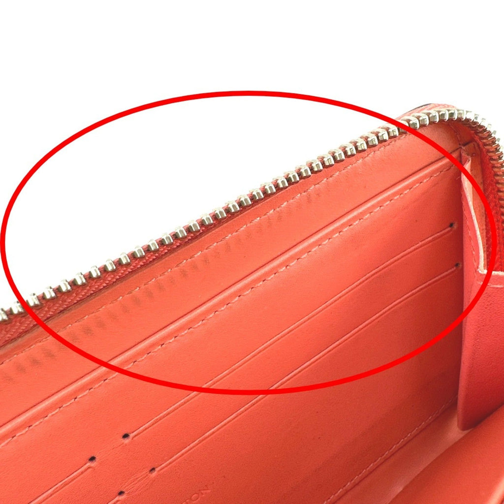 Louis Vuitton Monogram Vernis Rose Litchi Monogram Vernis Long Wallet