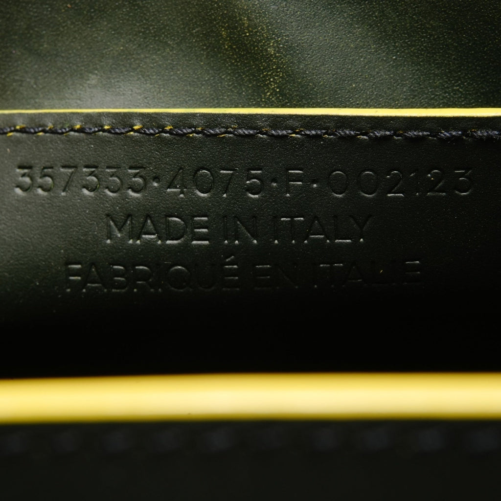 Balenciaga Green Leather Hand