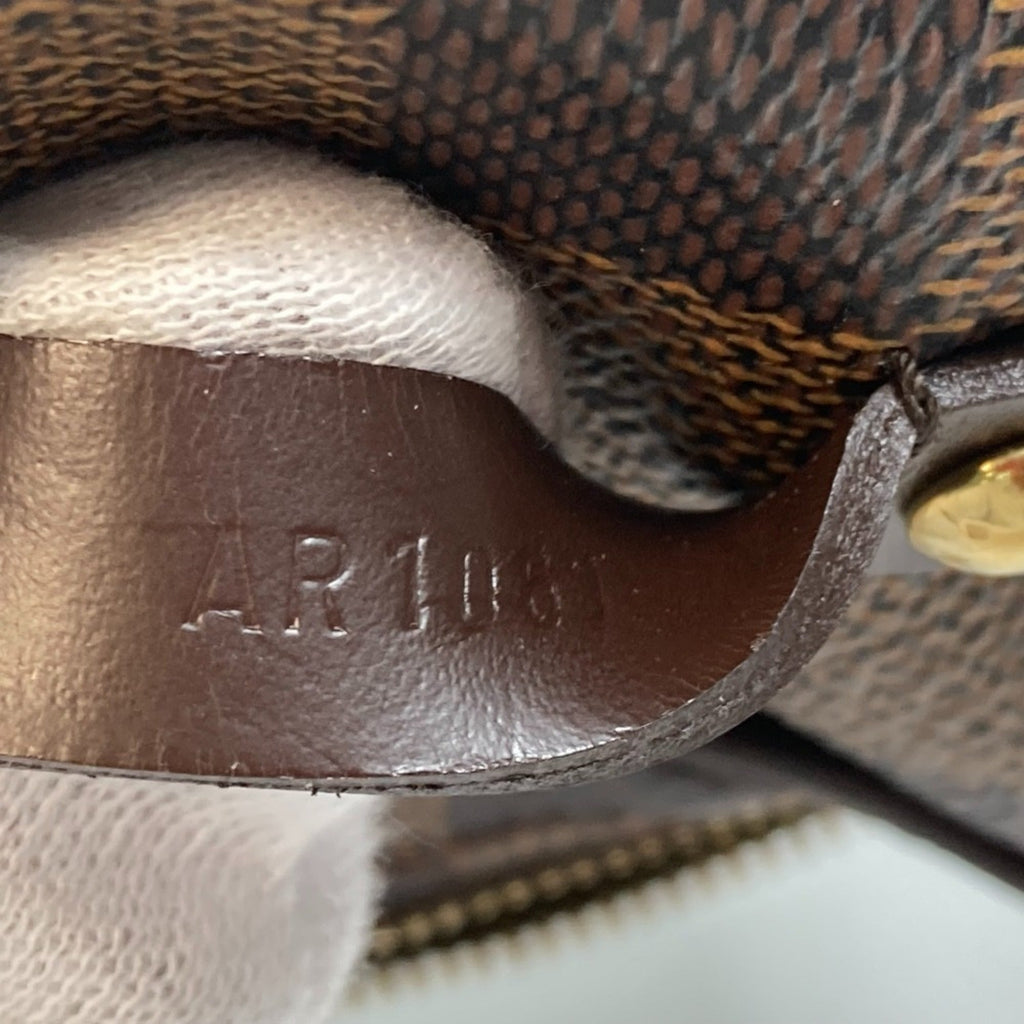 Louis Vuitton Damier Brown Ebene Damier Canvas Shoulder Bag