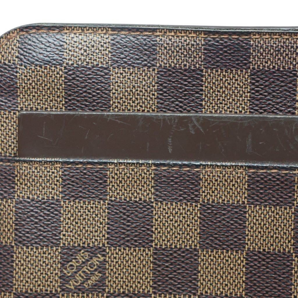 Louis Vuitton Damier Brown Damier Canvas Clutch Bag