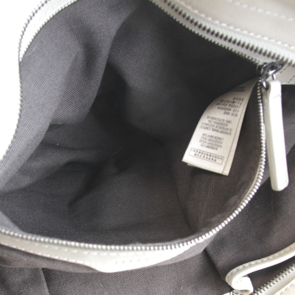 Burberry Beige Pvc Handbag Tote Bag