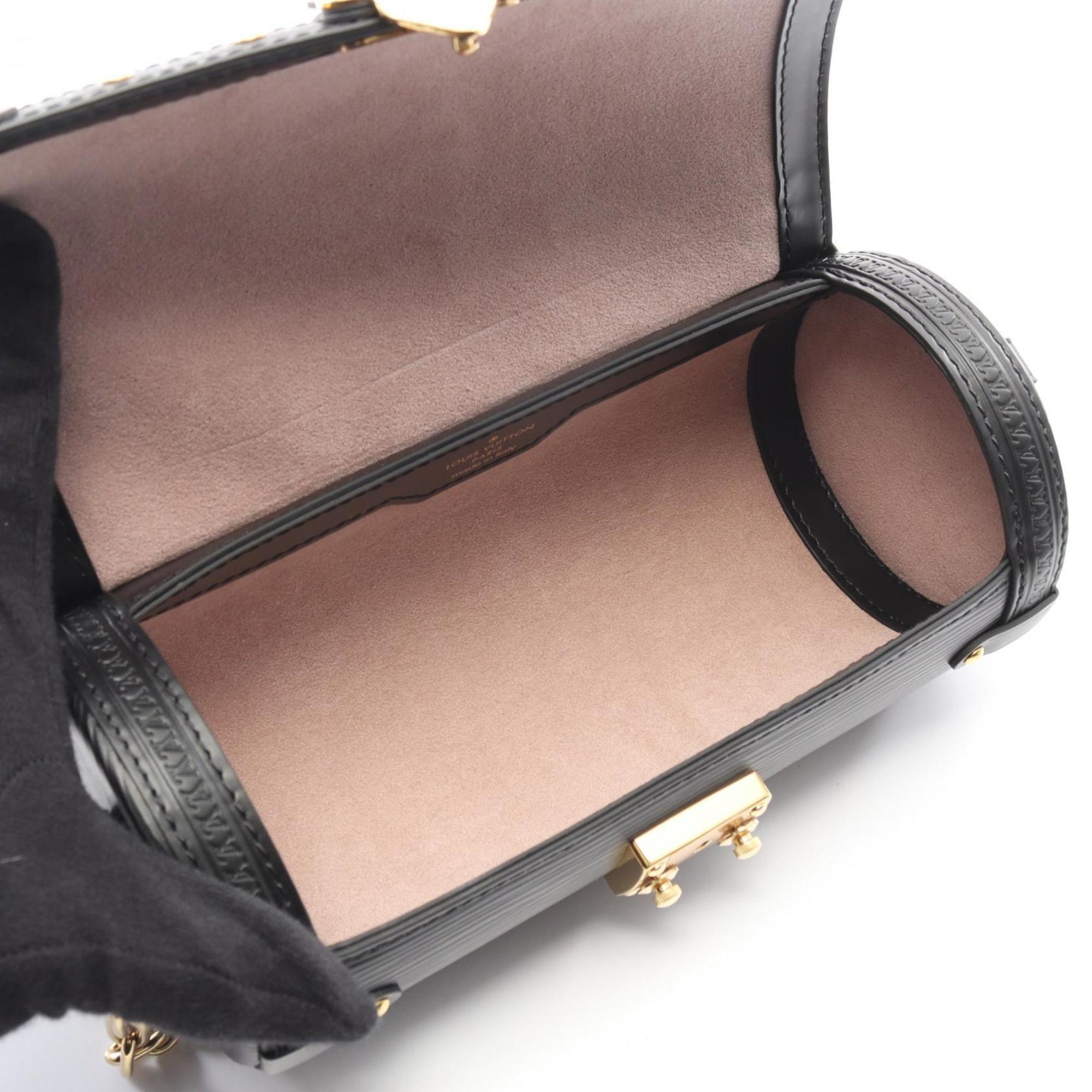 Louis Vuitton Black Epi Leather Handbag Shoulder Bag