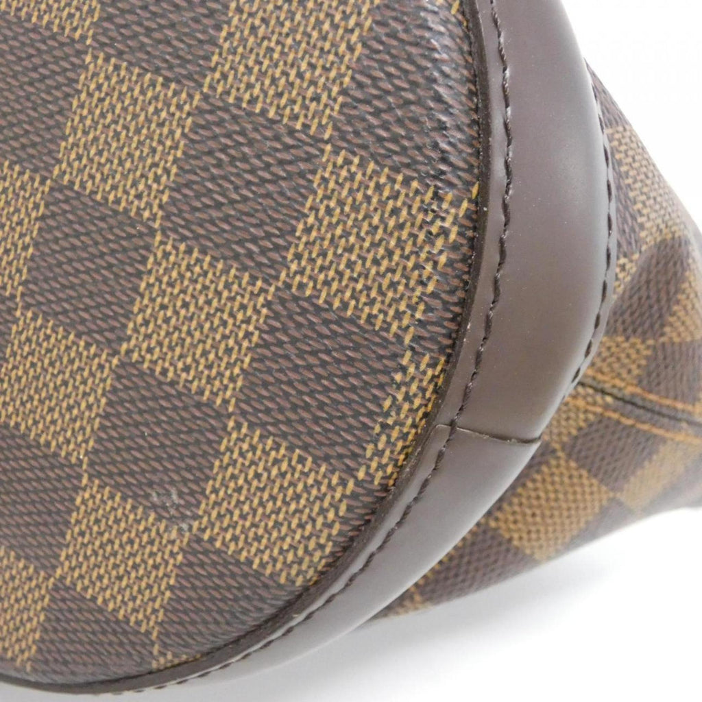 Louis Vuitton Brown Coated Canvas Handbag