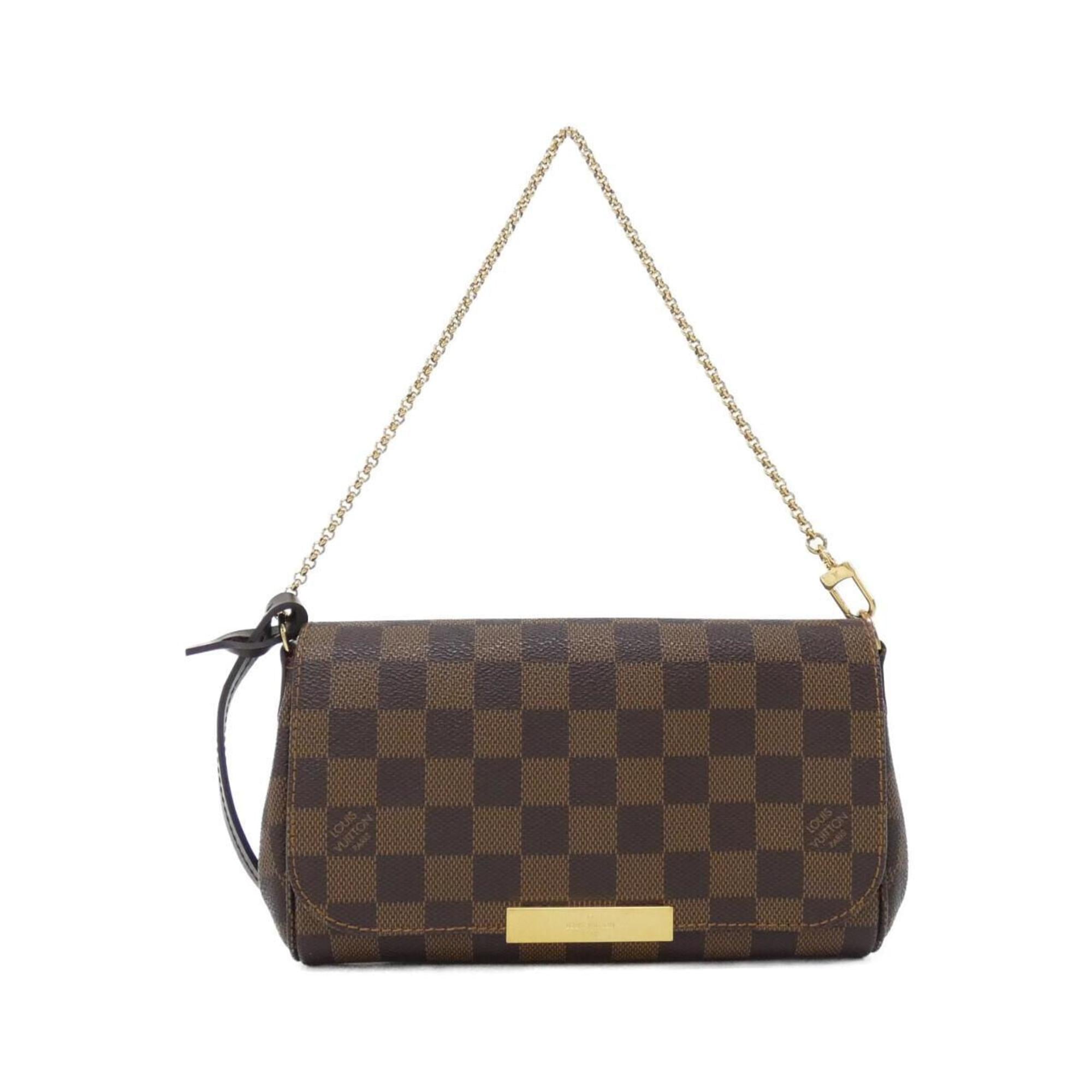 Louis Vuitton Ebene Coated Canvas Shoulder Bag